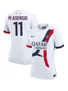 Paris Saint-Germain Marco Asensio #11 Zenski Gostujuci Dres 2024-25 Kratak Rukavima